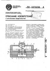 Регулятор давления газа (патент 1075238)