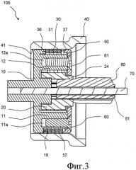 Пружинный тормоз приводного механизма, приводящего в движение используемый в домашних условиях экран, и приводной механизм, снабженный таким тормозом (патент 2515295)