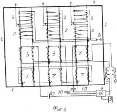 Шунтирующий реактор с управляющей-питающей обмоткой (патент 2665679)