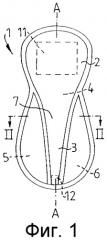 Сужающееся абсорбирующее изделие с боковыми телами (патент 2270648)
