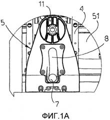 Открывающий механизм для копланарных дверей с комбинированным перемещением (патент 2501926)