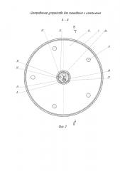 Центробежное устройство для смешивания и измельчения (патент 2618136)
