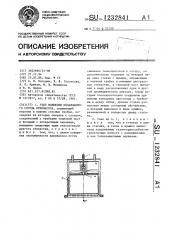 Узел подвески охлаждаемого сосуда крионасоса (патент 1232841)