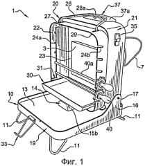 Компактная жаровня барбекю (патент 2553200)