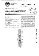 Пакер гидравлический (патент 1213175)