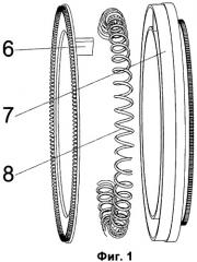 Пружинный двигатель часов, часы с пружинным двигателем и способ компоновки часов с пружинным двигателем (патент 2473945)