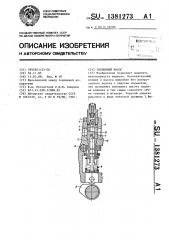Топливный насос (патент 1381273)