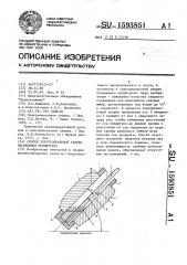 Способ электрошлаковой сварки плавящимся мундштуком (патент 1593851)