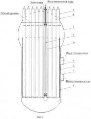 Парогенератор для реактора с жидкометаллическим теплоносителем (патент 2279604)