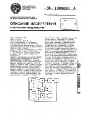 Устройство для отображения графической информации на экране телевизионного приемника (патент 1098030)