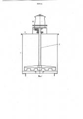 Аппарат для перемешивания жидкихи вязких материалов (патент 829154)