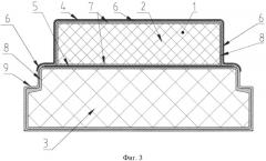 Термоизоляционная герметичная стенка емкости из полимерных композиционных материалов для сжиженного природного газа (патент 2526870)