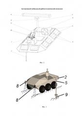 Автономный мобильный робототехнический комплекс (патент 2632342)