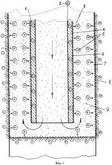 Способ цементирования обсадных колонн и устройство для его осуществления (патент 2513581)