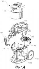 Пылесборное устройство пылесоса (варианты) (патент 2314010)