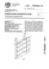 Стена (патент 1583562)