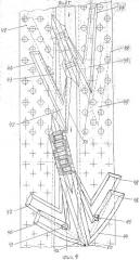 Почвообрабатывающее орудие с комплектом сменных рабочих частей "викост" (патент 2320106)