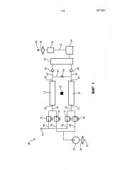 Устройство для сепарации кислорода для адсорбционной системы с реверсированием давления (патент 2639908)