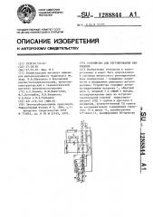 Устройство для регулирования напряжения (патент 1288844)