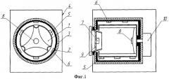 Способ ультразвуковой сушки белья в стиральных машинах барабанного типа (патент 2277611)