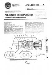 Стопор для якорной цепи (патент 1068330)