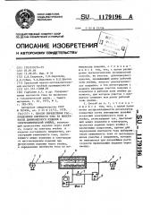 Способ определения распределения плотности тока на поверхности длинномерного изделия в электролитической ячейке (патент 1179196)