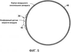 Конформный датчик скорости воздуха с микроэлектромеханической системой (mems) (патент 2620876)