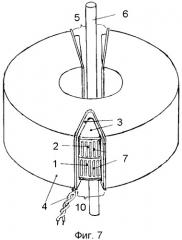 Трансформатор для измерения тока без разрыва цепи (варианты) (патент 2548911)