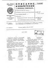Чугун (патент 724597)