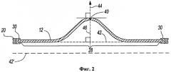 Способ поэтапного формования детали с вогнутыми и выпуклыми поверхностями (патент 2515973)