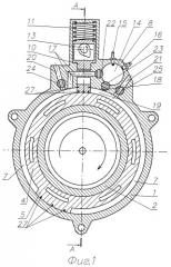Роторно-поршневой двигатель внутреннего сгорания (патент 2360135)