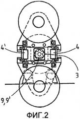 Карусельная моталка с двойными разжимными головками (патент 2388562)