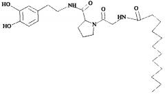Меченный тритием лаурил-глицил-пролил-допамин (патент 2662943)