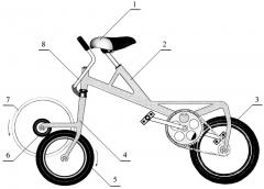 Велосипед (патент 2601792)