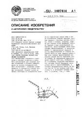 Способ освоения склонов под лесные насаждения (патент 1407414)