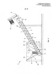 Подающее устройство и установка для переработки остатков цемента (патент 2667951)