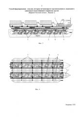 Способ формирования сосудов, которые активизируют грузоподъемность надводного транспорта, выполняющего перевозку грузов (вариант русской логики - версия 1) (патент 2580388)