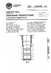 Способ оборудования нагнетательных скважин и скважинный фильтр (патент 1534184)