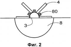 Устройство и способ для удержания снаряда в стволе орудия и опорный элемент (патент 2482422)