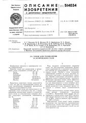 Сплав для раскисления и легирования стали (патент 514034)