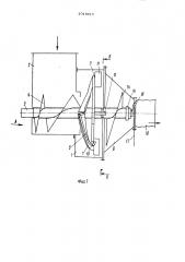 Тестомесительная машина непрерывного действия (патент 1018610)