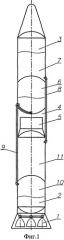 Одноступенчатая ракета-носитель легкого класса (патент 2532321)