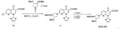 Способ получения (+)-1,4-дигидро-7-[(3s,4s)-3-метокси-4-(метиламино)-1-пирролидинил]-4-оксо-1-(2-тиазолил)-1,8-нафтиридин-3-карбоновой кислоты (патент 2548031)