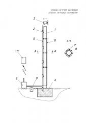 Способ контроля состояния антенно-мачтовых сооружений (патент 2626069)