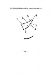 Законцовка крыла летательного аппарата (патент 2637233)