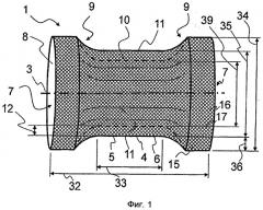 Полое тело для улавливания частиц в выпускном трубопроводе (патент 2529980)