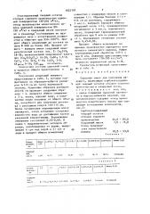 Сырьевая смесь для получения вяжущего (патент 1622318)