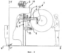 Устройство для проверочного выставления шины по ее горизонтальной оси (патент 2284268)