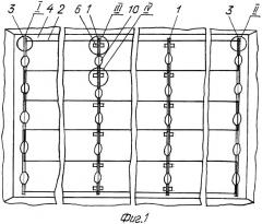 Способ установки штукатурных промежуточных металлических маяков (патент 2521111)