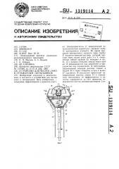 Устройство для чистки ламп и отражателей светильников (патент 1319114)